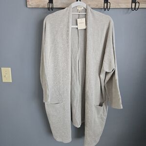 DONNI. Women's Beige Cardigan